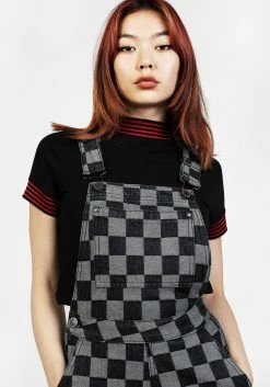 JB1 KERB DENIM SHORT DUNGAREES 14 JB1 KERB DENIM SHORT DUNGAREES -Womens Clothing Sales SS22JB301 Kerb Denim Short Dungarees 005 800x