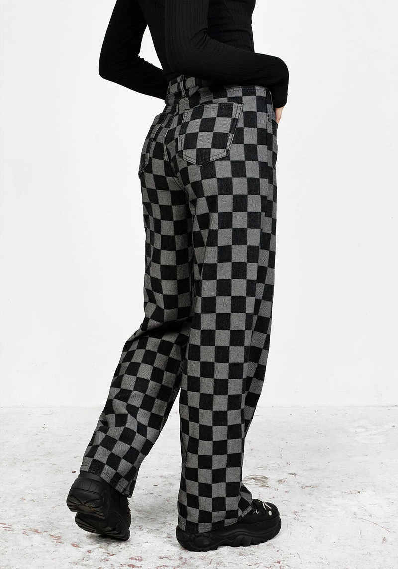 JB1 KERB WIDE LEG DENIM JEANS 5 JB1 KERB WIDE LEG DENIM JEANS - Image 5