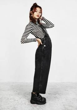 JB1 MORBID SLOUCHY DUNGAREES 26 JB1 MORBID SLOUCHY DUNGAREES -Womens Clothing Sales SS22JB52 Morbid Slouchy Dungarees 006 800x
