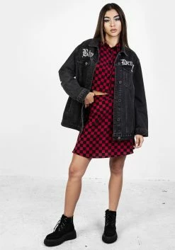 JB1 BABY DEMON OVERSIZED JACKET 13 JB1 BABY DEMON OVERSIZED JACKET -Womens Clothing Sales SS22JB53 Baby Demon Oversized Denim Jacket 003 800x