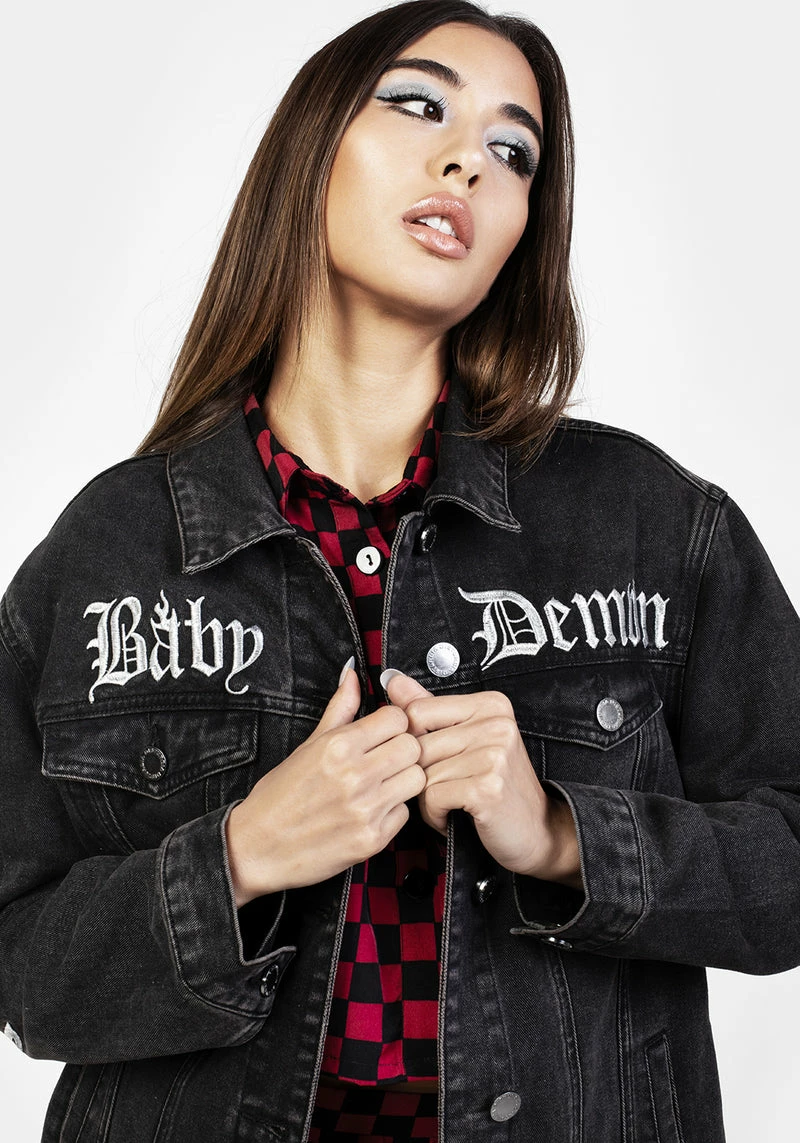 JB1 BABY DEMON OVERSIZED JACKET 2 JB1 BABY DEMON OVERSIZED JACKET - Image 2
