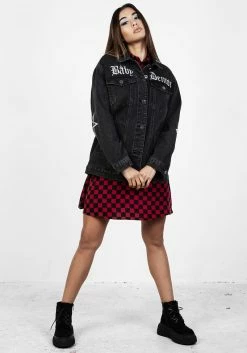 JB1 BABY DEMON OVERSIZED JACKET 15 JB1 BABY DEMON OVERSIZED JACKET -Womens Clothing Sales SS22JB53 Baby Demon Oversized Denim Jacket 005 800x