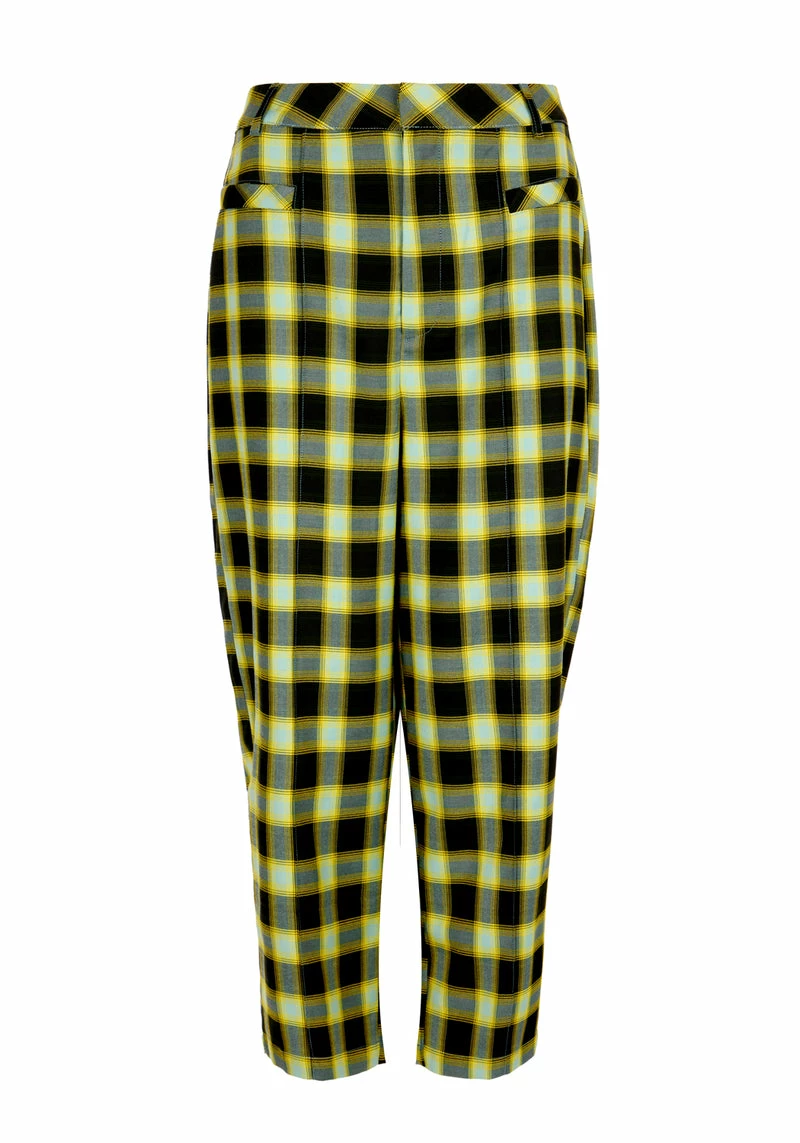 LVT1 LOUVERS TAILORED CROP TROUSER 6 LVT1 LOUVERS TAILORED CROP TROUSER - Image 6