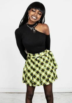 LVT1 NOCTURA CHECK SKORT 11 LVT1 NOCTURA CHECK SKORT -Womens Clothing Sales SS22LV119 NOCTURA CHECK SKORT 028 800x