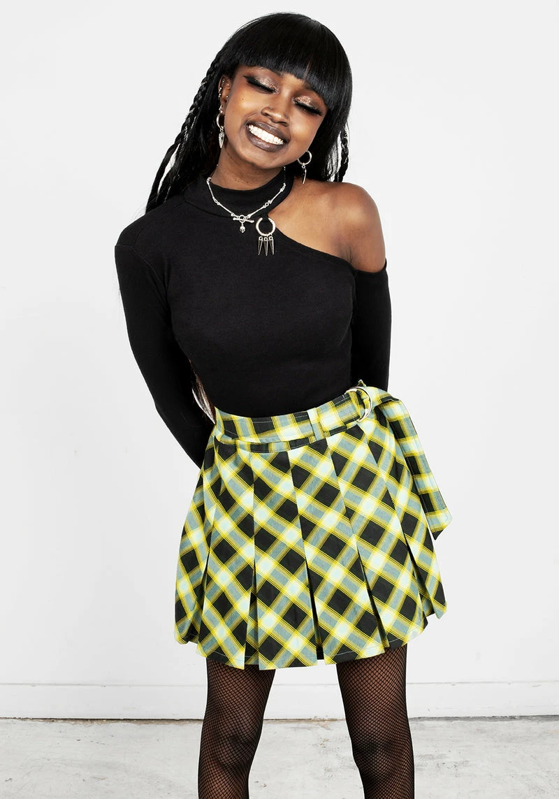 LVT1 NOCTURA CHECK SKORT 4 LVT1 NOCTURA CHECK SKORT - Image 4