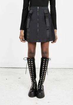 LVT1 Lori A-Line Cargo Skirt -Womens Clothing Sales SS22LV11 LORI A LINE CARGO SKIRT 002 800x