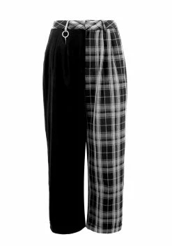 LVT1 SUNNYDALE CHECK TAILORED TROUSERS 17 LVT1 SUNNYDALE CHECK TAILORED TROUSERS -Womens Clothing Sales SS22LV163 SUNNYDALE CHECK TAILORED TROUSERS 1 800x