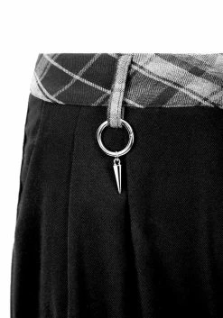 LVT1 SUNNYDALE CHECK TAILORED TROUSERS 19 LVT1 SUNNYDALE CHECK TAILORED TROUSERS -Womens Clothing Sales SS22LV163 SUNNYDALE CHECK TAILORED TROUSERS 3 1 800x