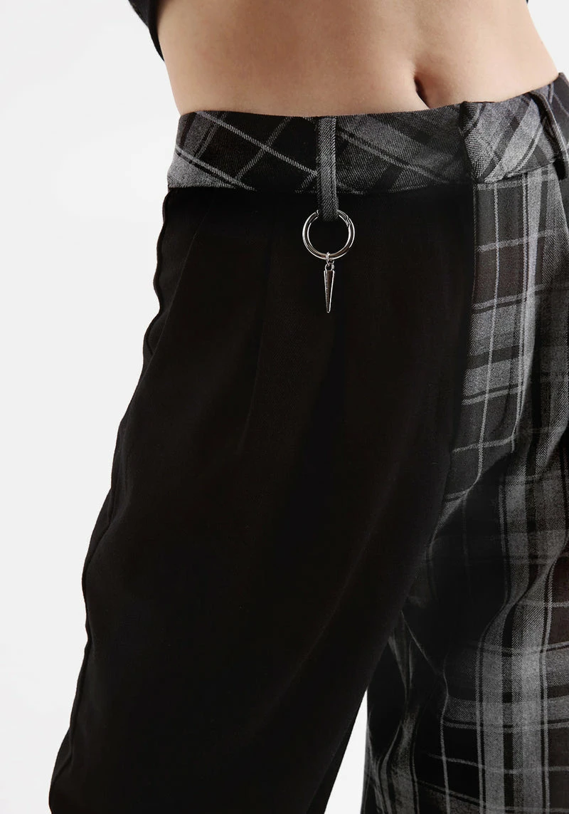 LVT1 SUNNYDALE CHECK TAILORED TROUSERS 3 LVT1 SUNNYDALE CHECK TAILORED TROUSERS - Image 3