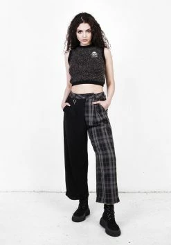 LVT1 SUNNYDALE CHECK TAILORED TROUSERS 15 LVT1 SUNNYDALE CHECK TAILORED TROUSERS -Womens Clothing Sales SS22LV163 Sunnydale Check Tailored Trousers 003 800x