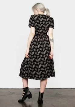 LVT1 MORTMOTH SHORT SLEEVE MIDI DRESS -Womens Clothing Sales SS22LV179 MORTMOTH SHORT SLEEVE MIDI DRESS 012 800x