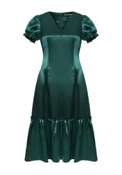 LVT1 MOSS MIDI TIER DRESS -Womens Clothing Sales SS22LV213 Moss Midi Tier Dress Mannequin 003 800x