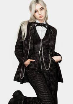 LVT1 NIGHTMARE TAILORED FITTED BLAZER -Womens Clothing Sales SS22LV261 NIGHTMARE TAILORED FITTED BLAZER 007 d0a7c324 9d6c 4c68 a0b7 abcba37d1a1e 800x