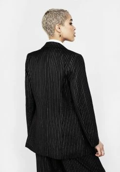 LVT1 NIGHTMARE TAILORED FITTED BLAZER -Womens Clothing Sales SS22LV261 Nightmare Tailored Fitted Blazer 001 800x