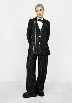LVT1 NIGHTMARE TAILORED FITTED BLAZER -Womens Clothing Sales SS22LV261 Nightmare Tailored Fitted Blazer 007 800x