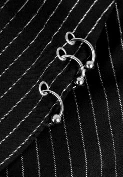 LVT1 NIGHTMARE TAILORED FITTED BLAZER -Womens Clothing Sales SS22LV261 Nightmare Tailored Fitted Blazer M05 800x