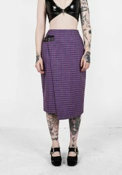 LVT1 JAGGER MIDI KILT -Womens Clothing Sales SS22LV272 Jagger Midi Kilt 002 800x