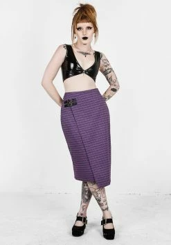 LVT1 JAGGER MIDI KILT -Womens Clothing Sales SS22LV272 Jagger Midi Kilt 006 800x