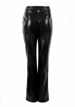 LVT1 BRONTE LEATHER FLARED TROUSERS -Womens Clothing Sales SS22LV70 BRONTE LEATHER FLARED TROUSERS001 c0661d94 f812 4aa2 805b 9940968dc10f 800x