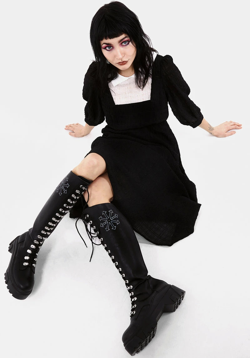 LVT1 BELLATRIX PAGAN MIDI DRESS 5 LVT1 BELLATRIX PAGAN MIDI DRESS - Image 5