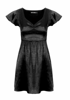 LVT1 DORIAN FIT AND FLARE SATIN MINI DRESS 17 LVT1 DORIAN FIT AND FLARE SATIN MINI DRESS -Womens Clothing Sales SS22LV79 DORIAN FIT AND FLARE SATIN MINI DRESSe 2 800x