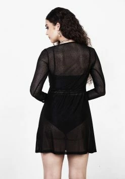 LVT1 AMORE SHEER WRAP DRESS -Womens Clothing Sales SS22LV88 Amore Shirred Wrap dress 001 b27dfcb7 1de2 41a7 96a2 18eff0665729 800x