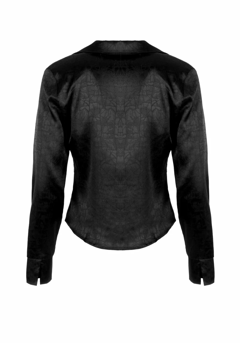 LVT1 CATHEDRA SATIN JACQUARD SHIRT 12 LVT1 CATHEDRA SATIN JACQUARD SHIRT - Image 12