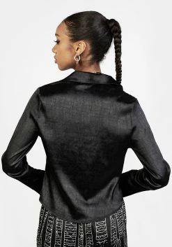 LVT1 CATHEDRA SATIN JACQUARD SHIRT 26 LVT1 CATHEDRA SATIN JACQUARD SHIRT -Womens Clothing Sales SS22LV99 Cathedra Satin Jacquard Shirt 001 800x