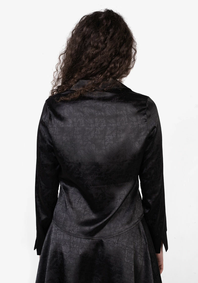 LVT1 CATHEDRA SATIN JACQUARD SHIRT 8 LVT1 CATHEDRA SATIN JACQUARD SHIRT - Image 8