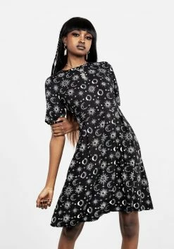 MET1 MOONBEAM SKATER DRESS