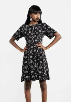 MET1 MOONBEAM SKATER DRESS -Womens Clothing Sales SS22M06 MOONBEAM SKATER DRESS 039 800x