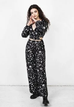 MET1 HEDGEWITCH WIDE LEG TROUSER -Womens Clothing Sales SS22M111 Hedgewitch Wide Leg Trousers 003 800x