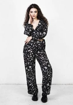 MET1 HEDGEWITCH WIDE LEG TROUSER -Womens Clothing Sales SS22M111 Hedgewitch Wide Leg Trousers 004 800x