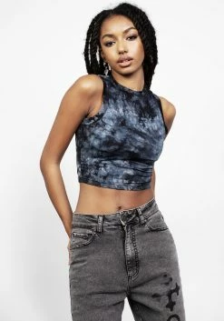 MET1 DRACONIC TIE DYE TANK TOP