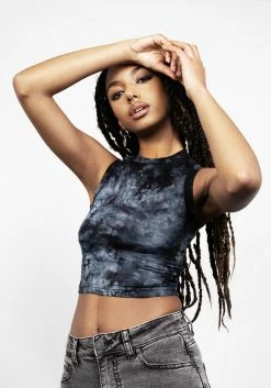 MET1 DRACONIC TIE DYE TANK TOP 10 MET1 DRACONIC TIE DYE TANK TOP -Womens Clothing Sales SS22M116 DRACONIC TIE DYE TANK TOP 006 800x