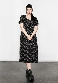 MET1 MAKEBELIEVE LACE UP MIDI DRESS -Womens Clothing Sales SS22M184 Makebeleive Lace Up Midi Dress 004 800x