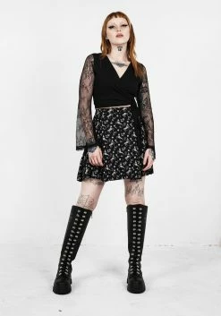 MET1 MAKEBELIEVE MINI SKIRT 14 MET1 MAKEBELIEVE MINI SKIRT -Womens Clothing Sales SS22M187 Makebelieve Mini Skirt 004 800x