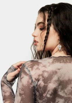 MET1 HEAVENS MESH CROP TOP -Womens Clothing Sales SS22M18 HEAVENS MESH CROP TOP 010 800x