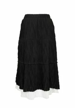 MET1 MUTINY LAYERED MIDI SKIRT -Womens Clothing Sales SS22M192 Mutiny Layered Midi Skirt Mannequin 003 800x