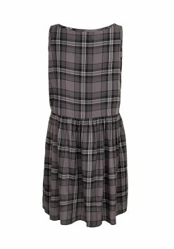 MET1 DOLLY CHECK MINI DRESS 15 MET1 DOLLY CHECK MINI DRESS -Womens Clothing Sales SS22M217 Dolly Check Mini Dress Mannequin 001 800x