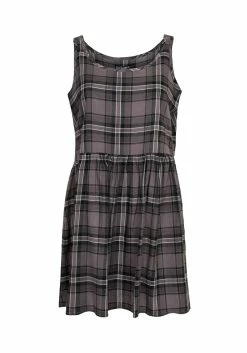 MET1 DOLLY CHECK MINI DRESS 13 MET1 DOLLY CHECK MINI DRESS -Womens Clothing Sales SS22M217 Dolly Check Mini Dress Mannequin 003 800x