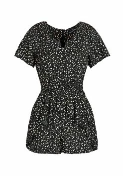 MET1 VALLEY FRILL PEPLUM PLAYSUIT -Womens Clothing Sales SS22M219 VALLEY FRILL PEPLUM PLAYSUIT 01 800x