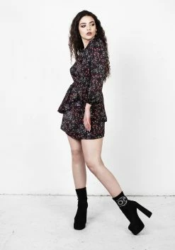 MET1 ROSETEARS FRILL PEPLUM MINI DRESS -Womens Clothing Sales SS22M220 Rosetears Frill Peplum Mini Dress 005 800x