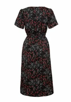 MET1 ROSETEARS FRILL PEPLUM MIDI DRESS 17 MET1 ROSETEARS FRILL PEPLUM MIDI DRESS -Womens Clothing Sales SS22M221 Rosetears Frill Peplum Midi Dress Mannequin 001 800x