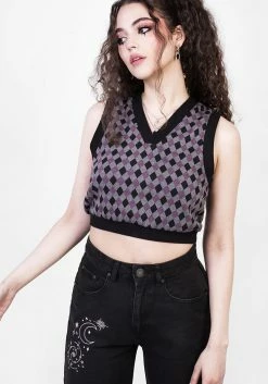 MET1 CLOWNTEARS V NECK VEST