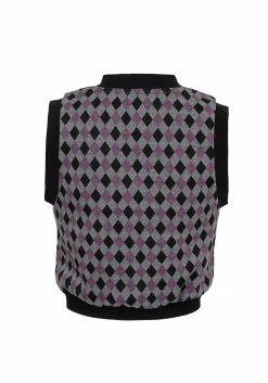 MET1 CLOWNTEARS V NECK VEST 17 MET1 CLOWNTEARS V NECK VEST -Womens Clothing Sales SS22M222 Clowntears V Neck vest Mannequin 001 800x