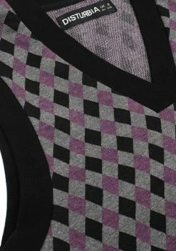 MET1 CLOWNTEARS V NECK VEST 16 MET1 CLOWNTEARS V NECK VEST -Womens Clothing Sales SS22M222 Clowntears V Neck vest Mannequin 002 800x