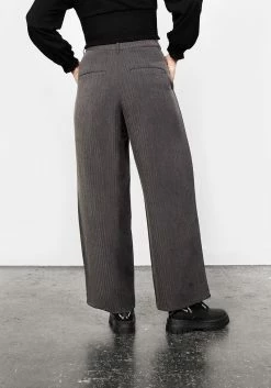 MET1 HERRINGBONE TAILORED TROUSER -Womens Clothing Sales SS22M240 Herringbone Tailored Trousers 003 800x