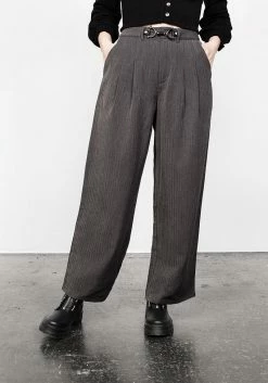 MET1 HERRINGBONE TAILORED TROUSER -Womens Clothing Sales SS22M240 Herringbone Tailored Trousers 007 800x