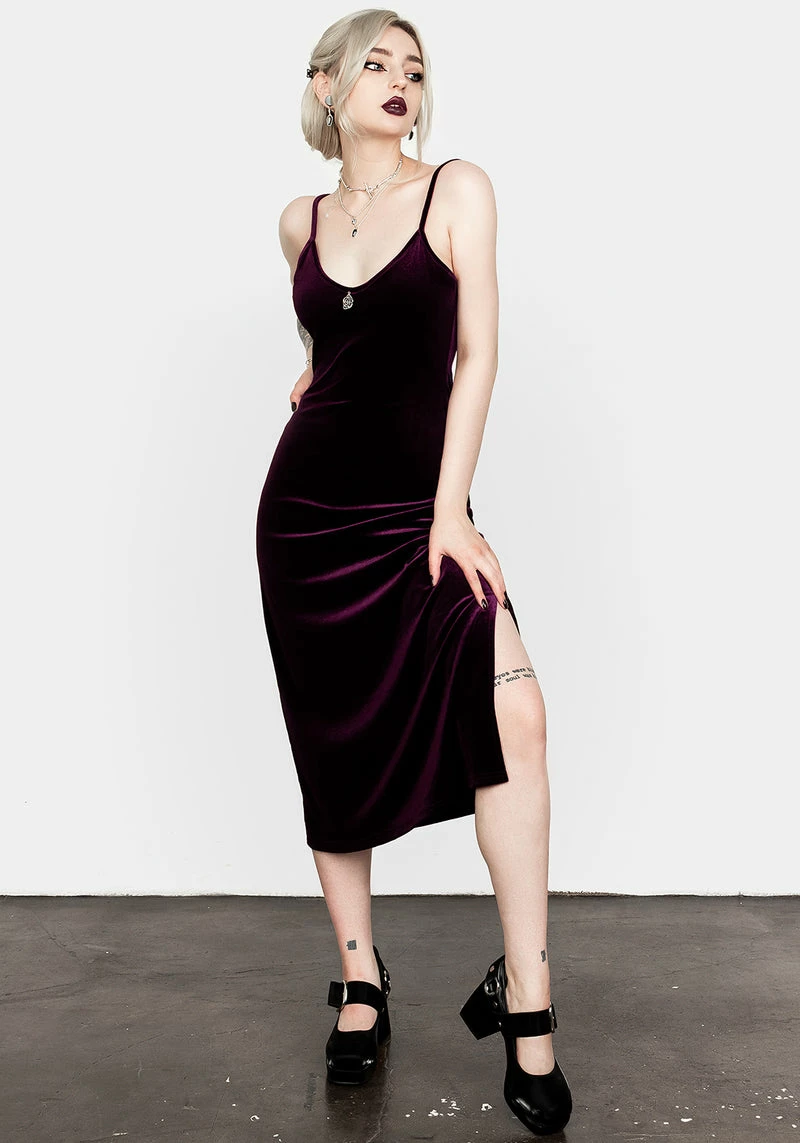MET1 WINONA MIDI SLIP DRESS 2 MET1 WINONA MIDI SLIP DRESS - Image 2